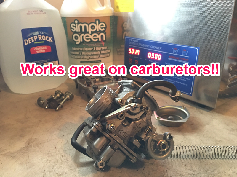 Carburetor Cleaner Ultrasonic