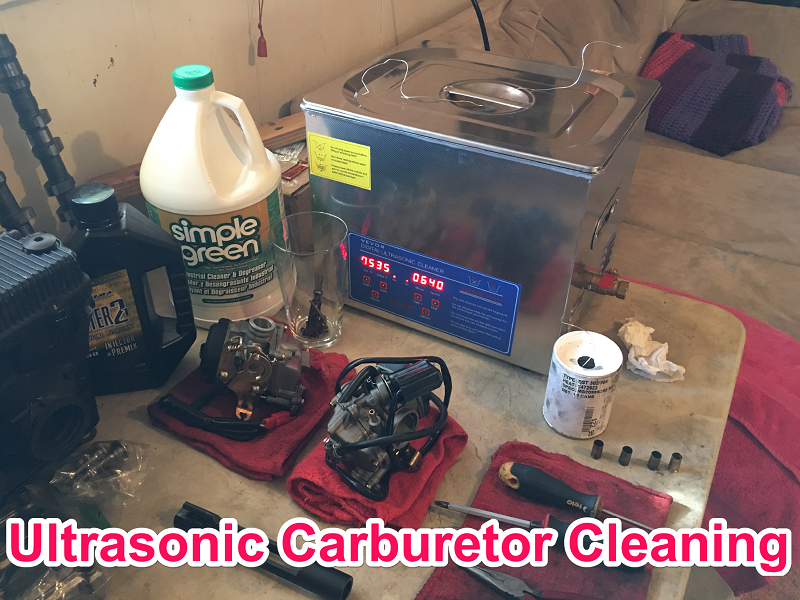 Ultrasonic Cleaning Solution, Small Engine Parts